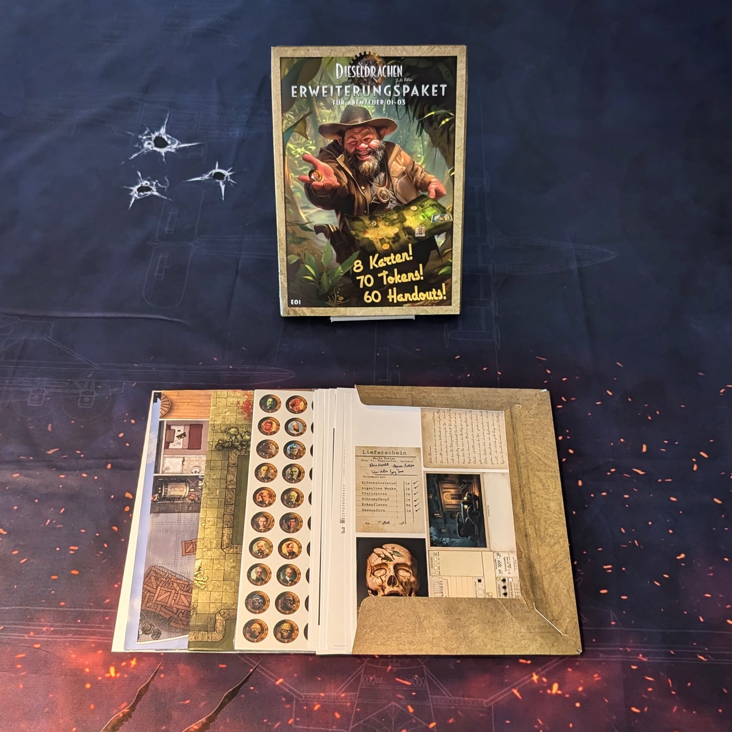 Dieseldrachen Erweiterungspaket für Abenteuer 1 bis 3