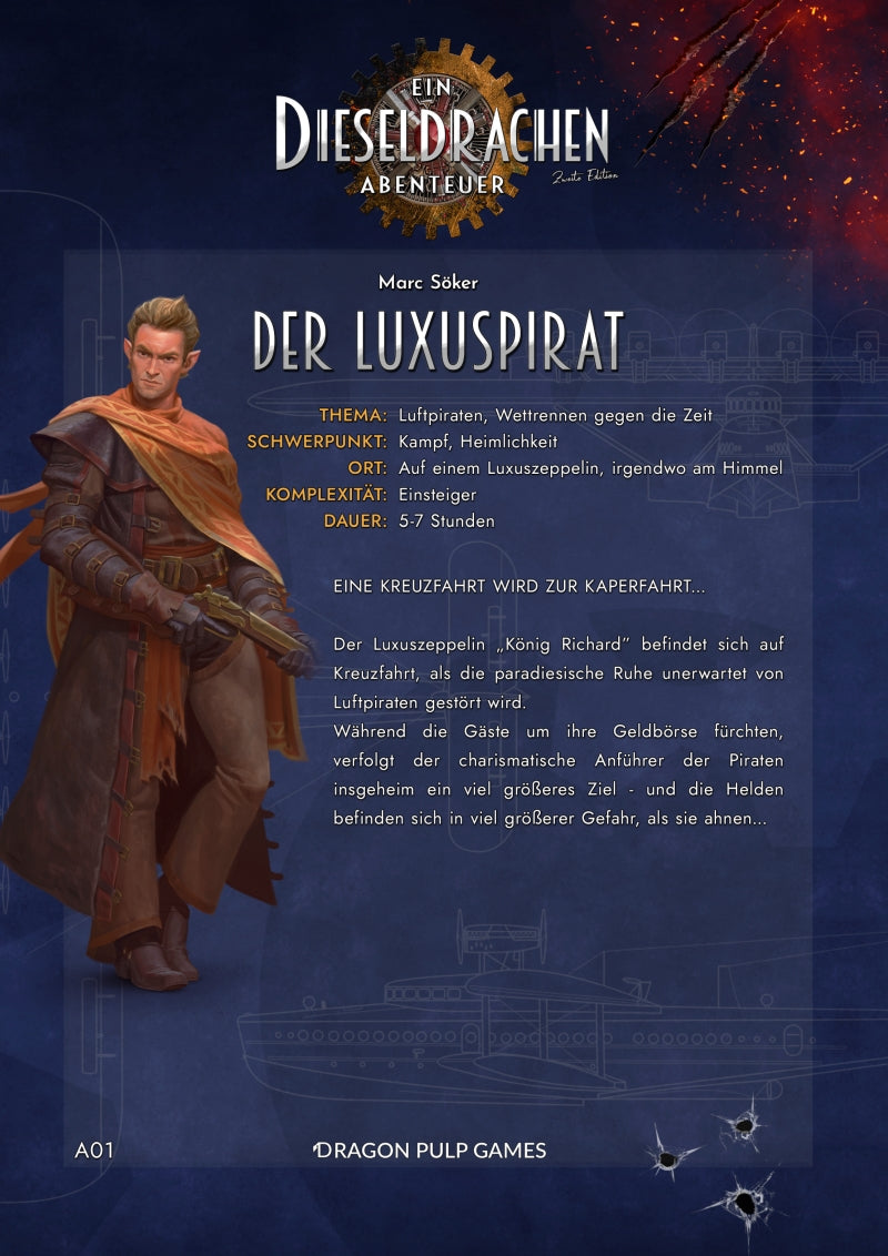 Abenteuer A01 – Der Luxuspirat (Printausgabe)