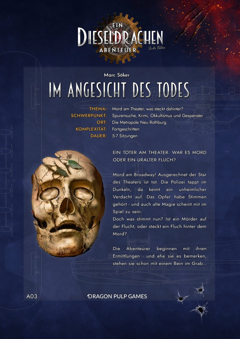 Abenteuer A03 – Im Angesicht des Todes (Printausgabe)