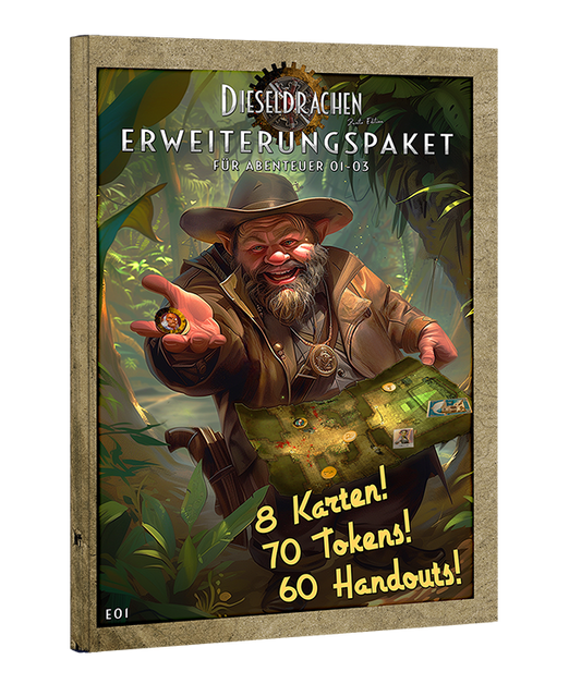 Dieseldrachen Addon-Pack for Adventures 1-3 (German print)