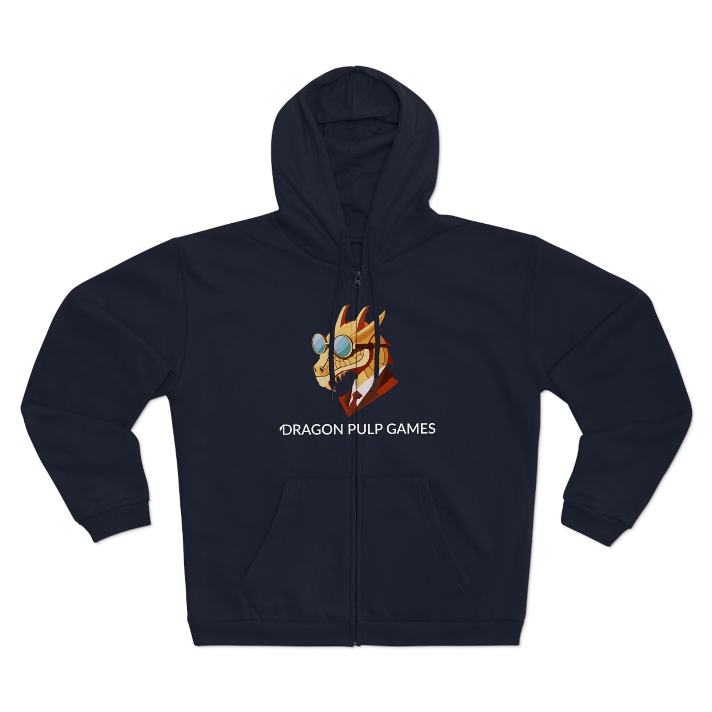 Hoodie mit Reißverschluss "Dragon Pulp Games"