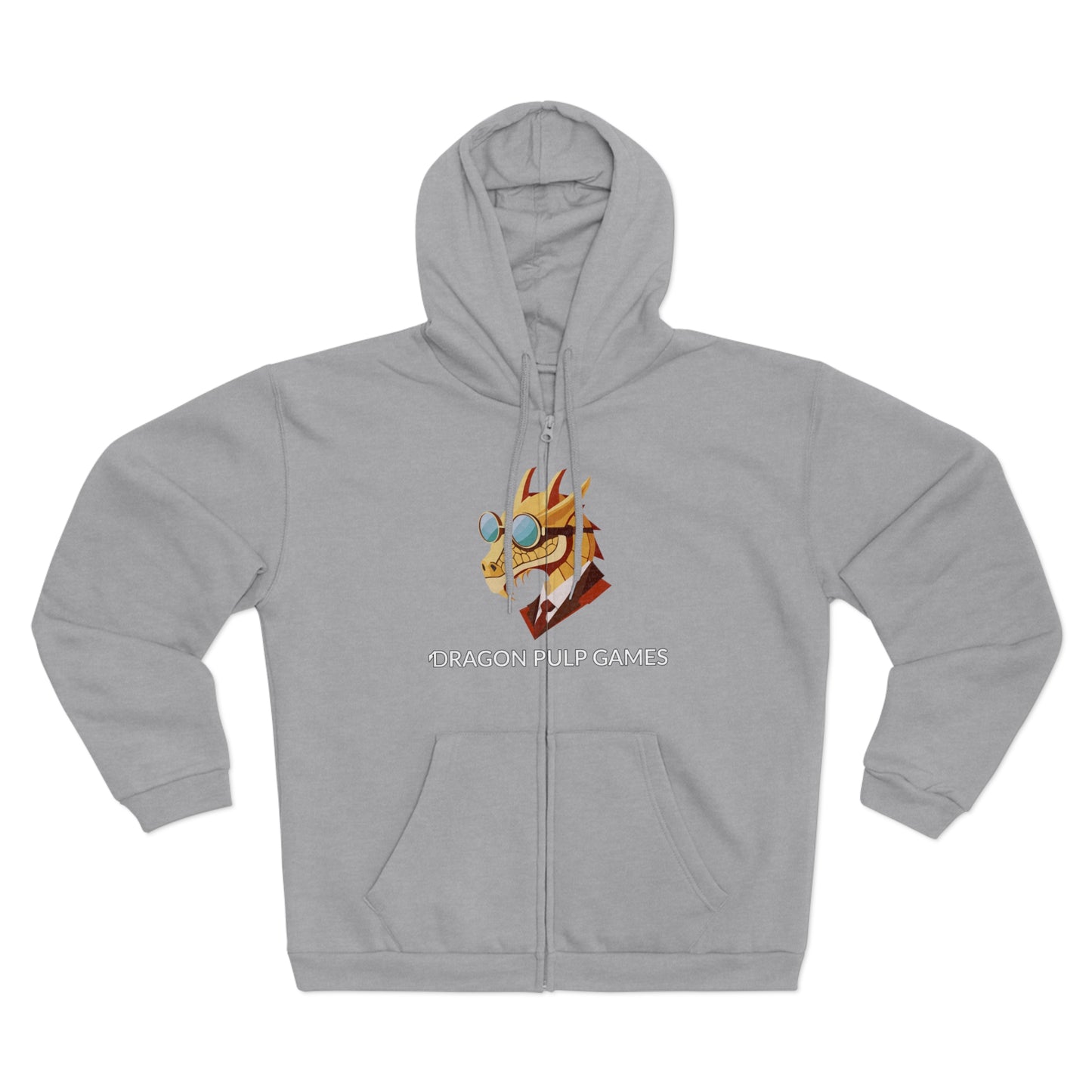 Hoodie mit Reißverschluss "Dragon Pulp Games"