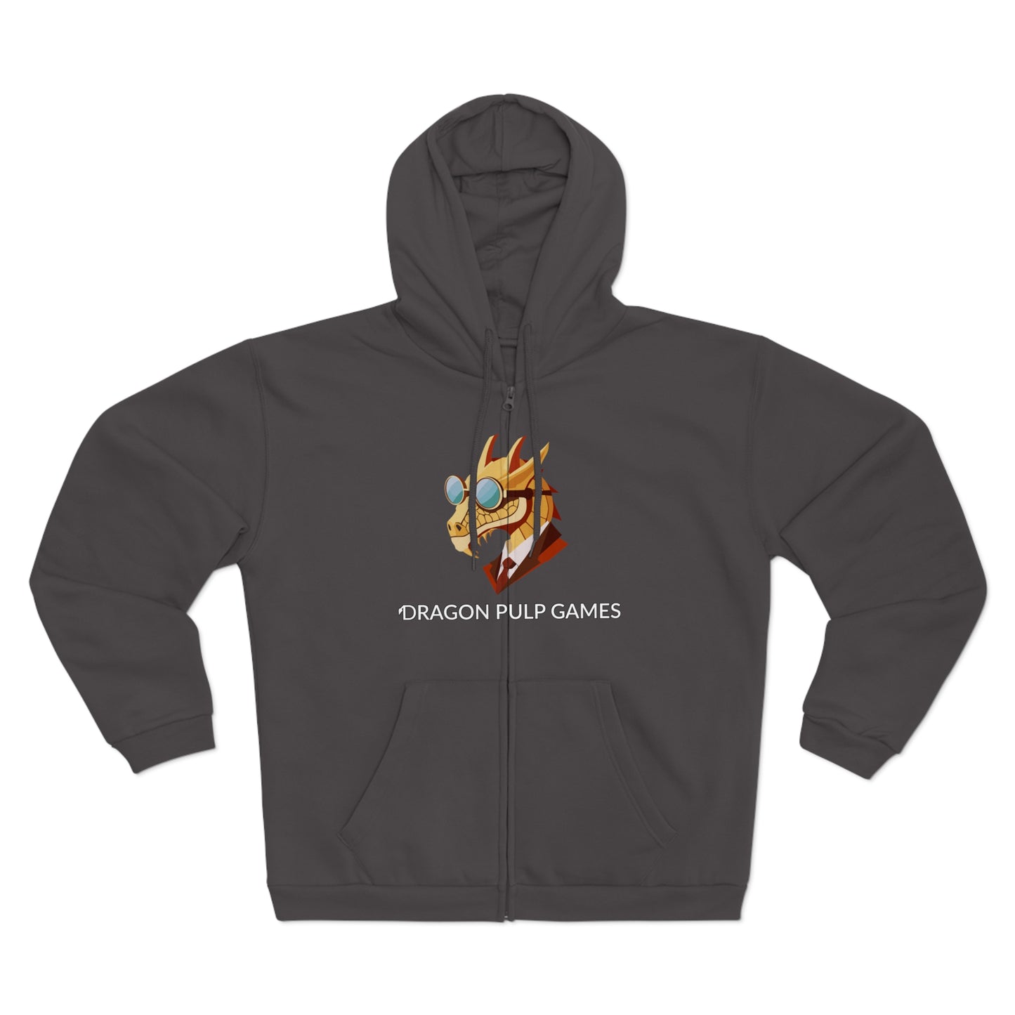 Hoodie mit Reißverschluss "Dragon Pulp Games"