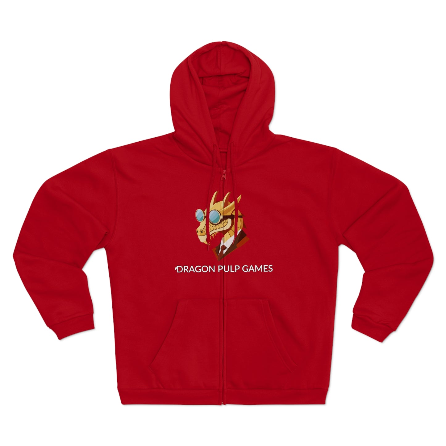 Hoodie mit Reißverschluss "Dragon Pulp Games"